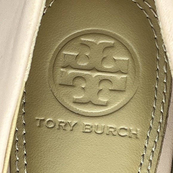 Tory Burch Melinda Shoes Women's 6M Pink Nude Leather Ballet Flats Ballerina - Picture 16 of 16